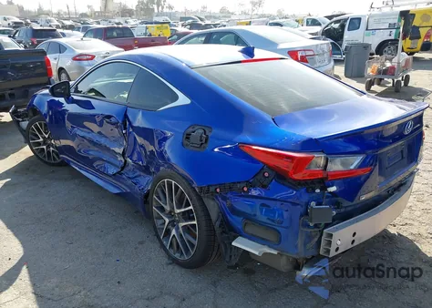 2016 Lexus Rc 350 из США, поврежденный, VIN JTHHE5BC7G5012277